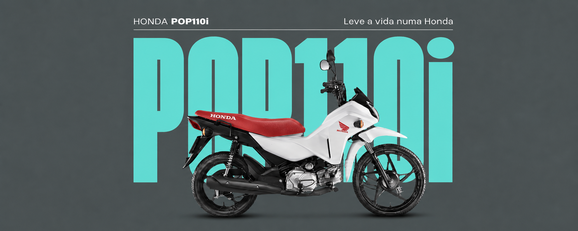Honda Pop 110i vista lateral